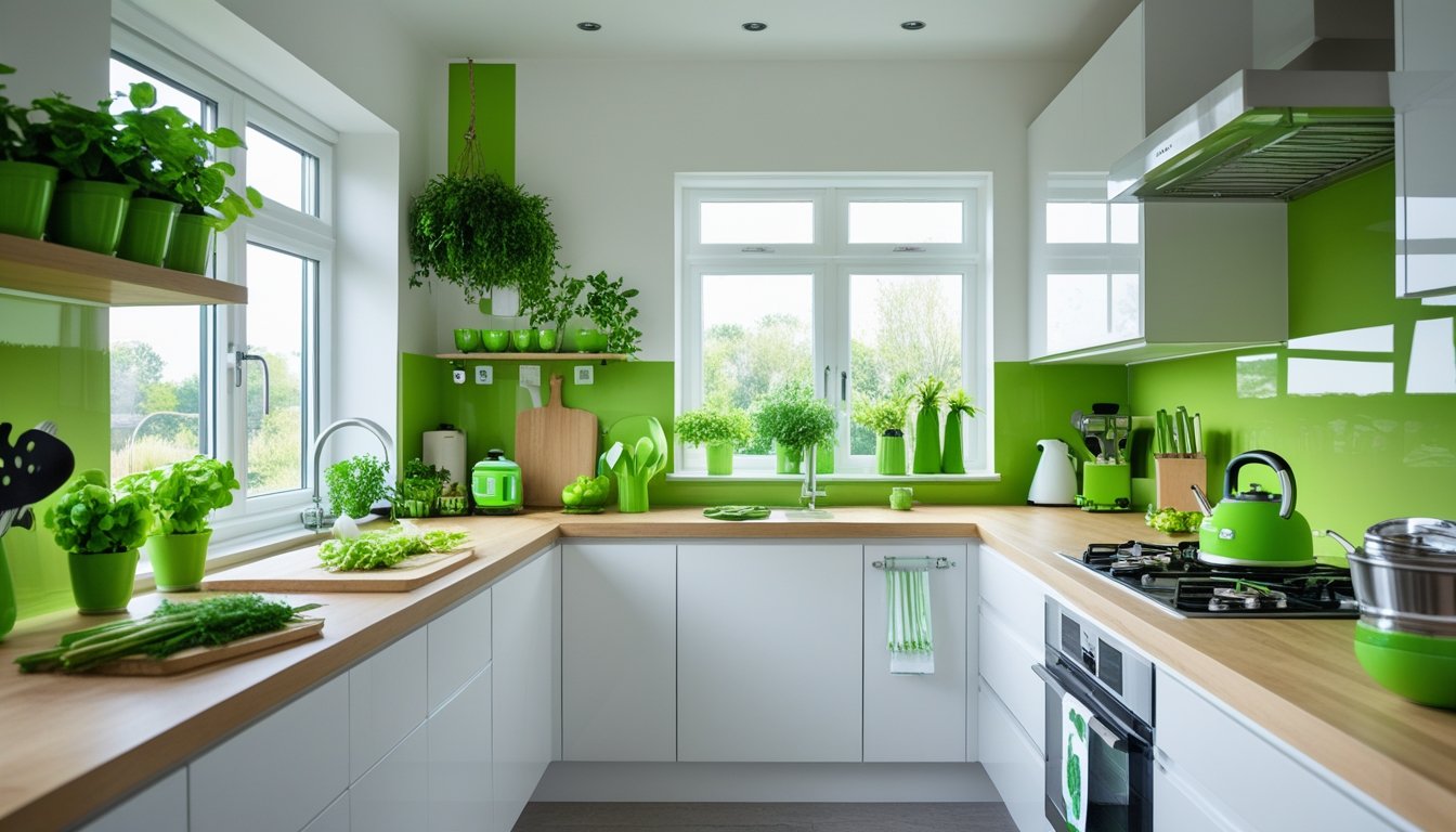 Creative Green Kitchen Makeover Ideas